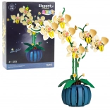 Giocattoli Ornamentali Orchidea In Vaso Giallo 766 pz