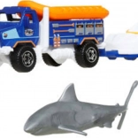 Matchbox Adventure MBX Ocean Rescue set di salvataggio con veicoli e accessori