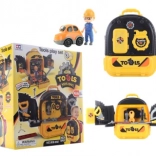 Utensili per bambini nello zaino 3 in 1