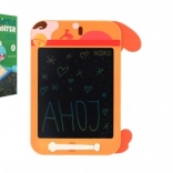 Lavagnetta da disegno per bambini – cagnolino arancione 19,5 × 29 cm