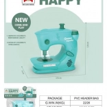 Macchina da cucire per bambini con effetti luminosi e sonori 14 cm