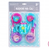 Set da tè in plastica per bambini 13 pezzi – confezione ceca