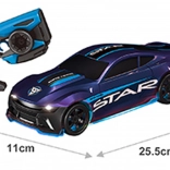 Auto RC STAR blu con ruote da drift