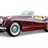 Bburago 1:24 Jaguar XK 120 Roadster (1951) Rosso