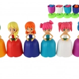 Fata dei Fiori – bambola 12 cm con gonna girevole, assortimento