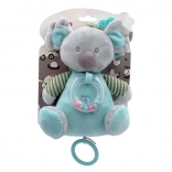 Koala musicale di peluche color menta 18 cm