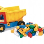 Camioncino ribaltabile per bambini con mattoncini Multi Truck 38 cm